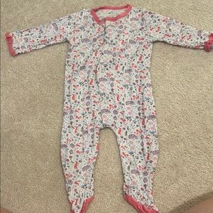Floral Print Kids One Piece